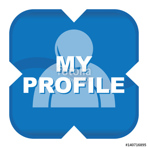 500x500 My Profile Icon Stock Photo And Royalty Free Images On Fotolia