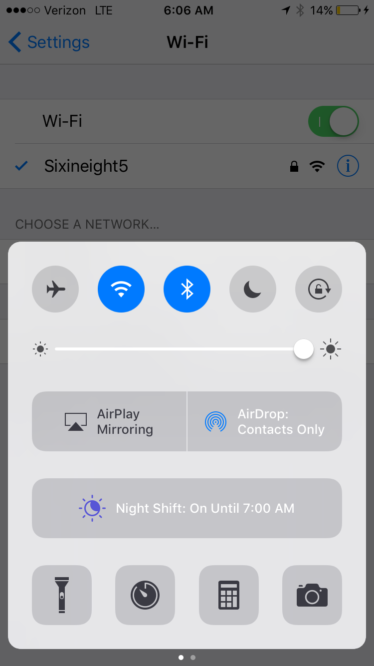 750x1334 Why Does It Show Lte Instead Of The Wi Fi Symbol