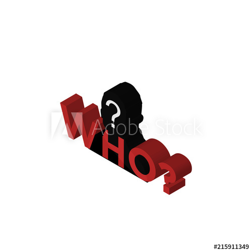 500x500 Mystery Person Isometric Right Top View Icon