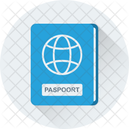 256x256 Passport Icon Of Flat Style