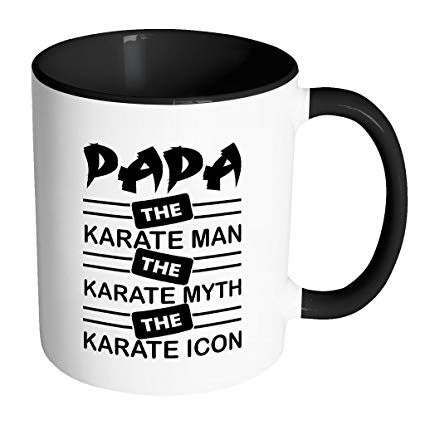 425x425 Papa The Karate Man, Myth, Icon Funny Martial Arts