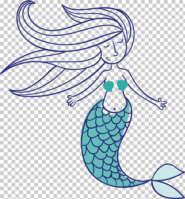 728x784 Euclidean Mermaid Mythology Icon, Cartoon Mermaid Design Png