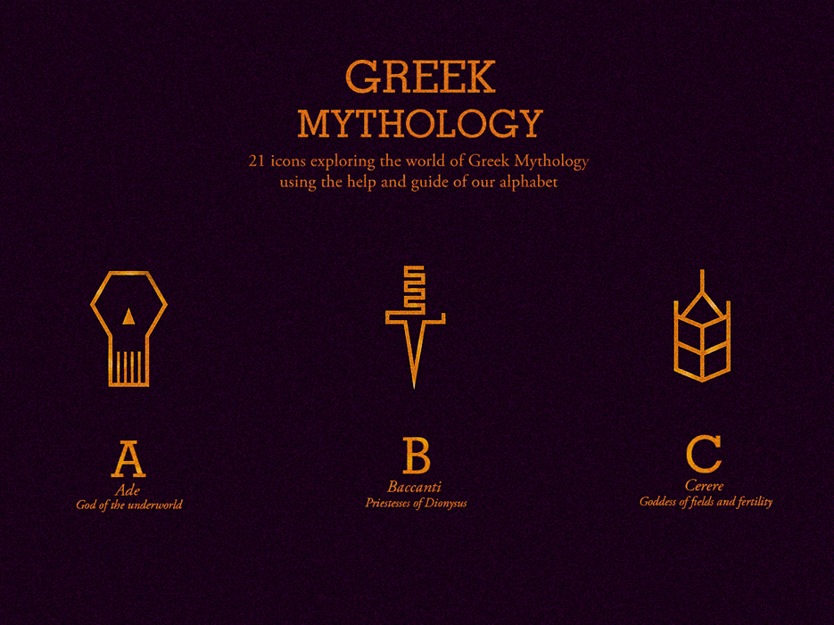 935x701 Greek Mythology Icons