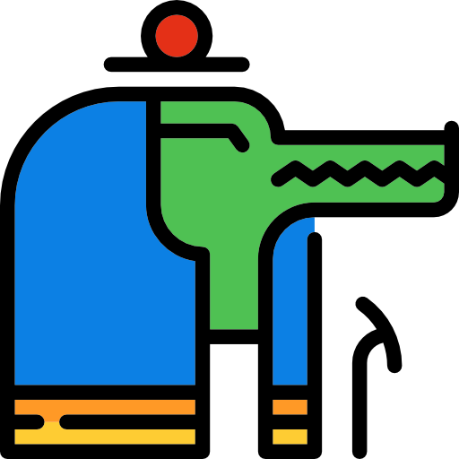512x512 Avatar, Pagan, Egyptian, Sobek, God, Mythology Icon