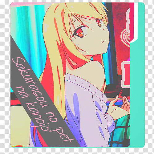 500x500 Folders Sakurasou No Pet Na Kanojo, Icon Transparent Background