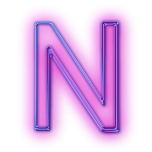 512x512 Vector Letter N Free
