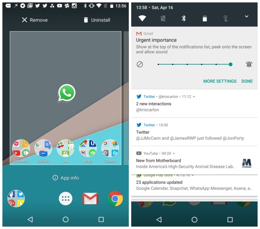 840x740 Android N Developer Preview Feature Tracker