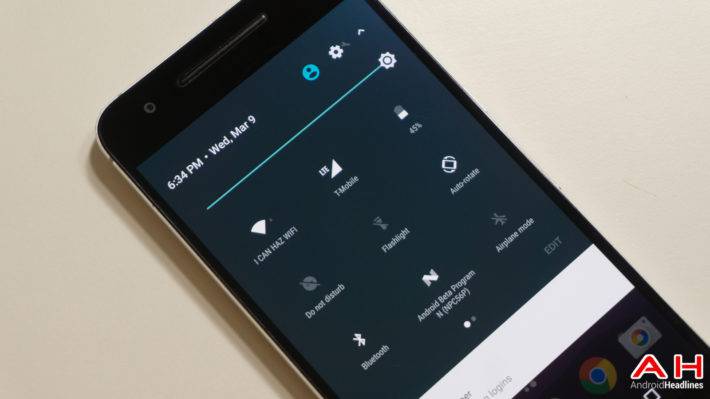 710x399 Long Pressing The Flashlight Icon In Android N Opens The Camera