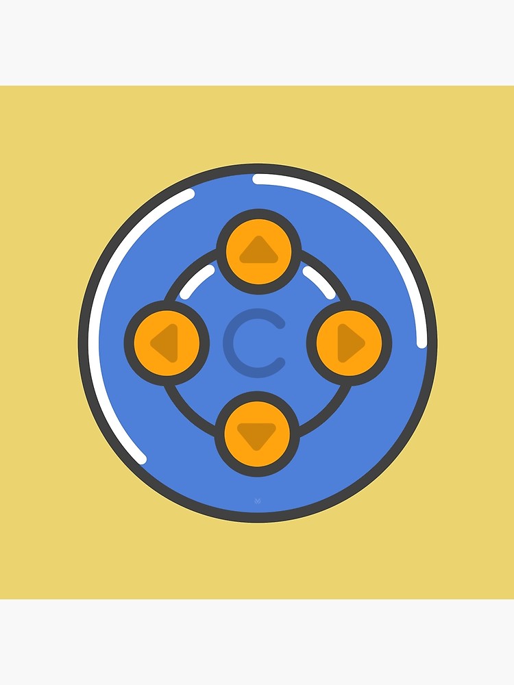 750x1000 Controller Icon Art Board Print