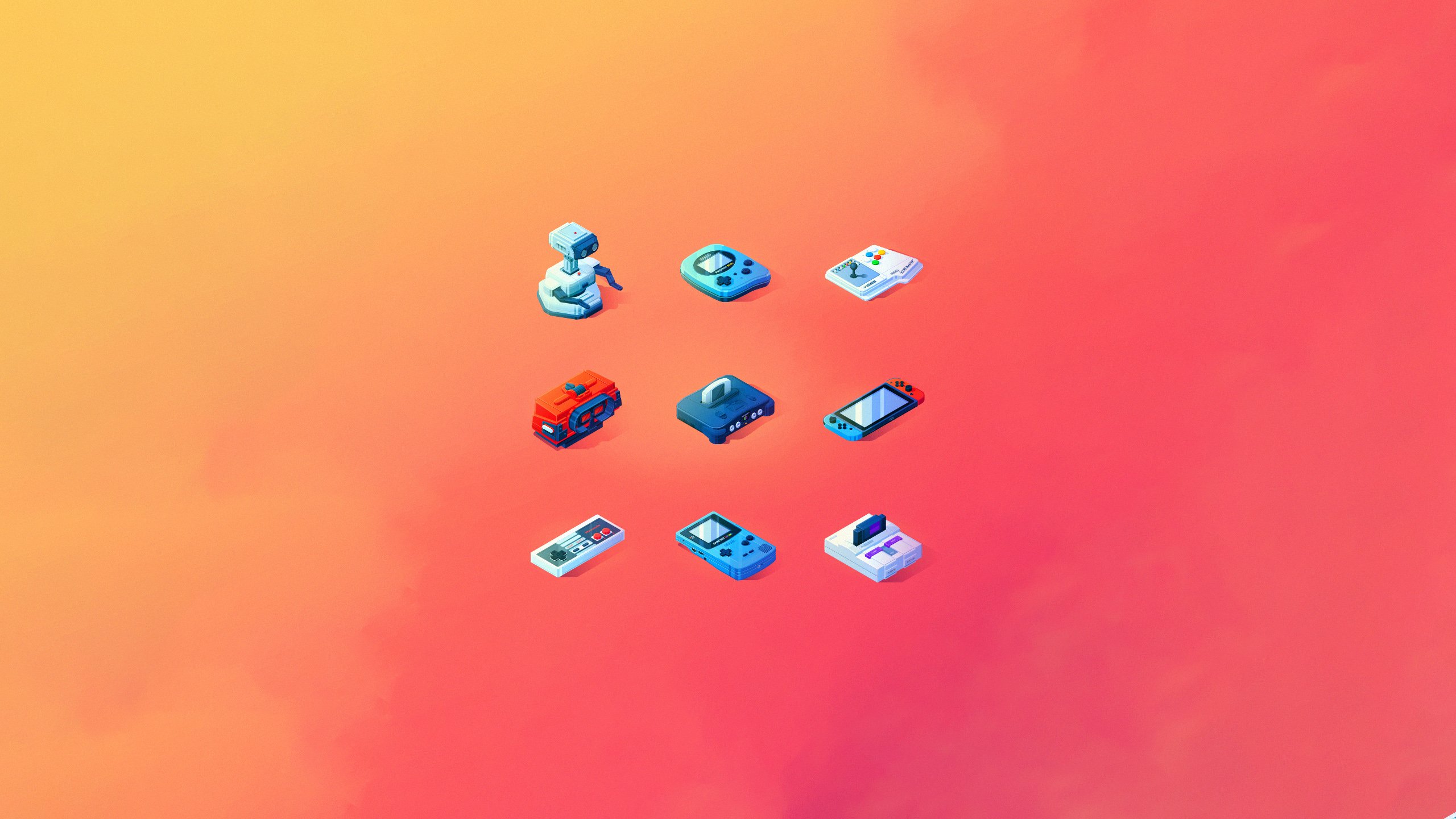 2560x1440 Wallpaper Px, Gameboy Advance, Icon, Icons