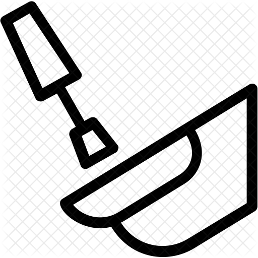 512x512 Nail Polish Icon Of Line Style