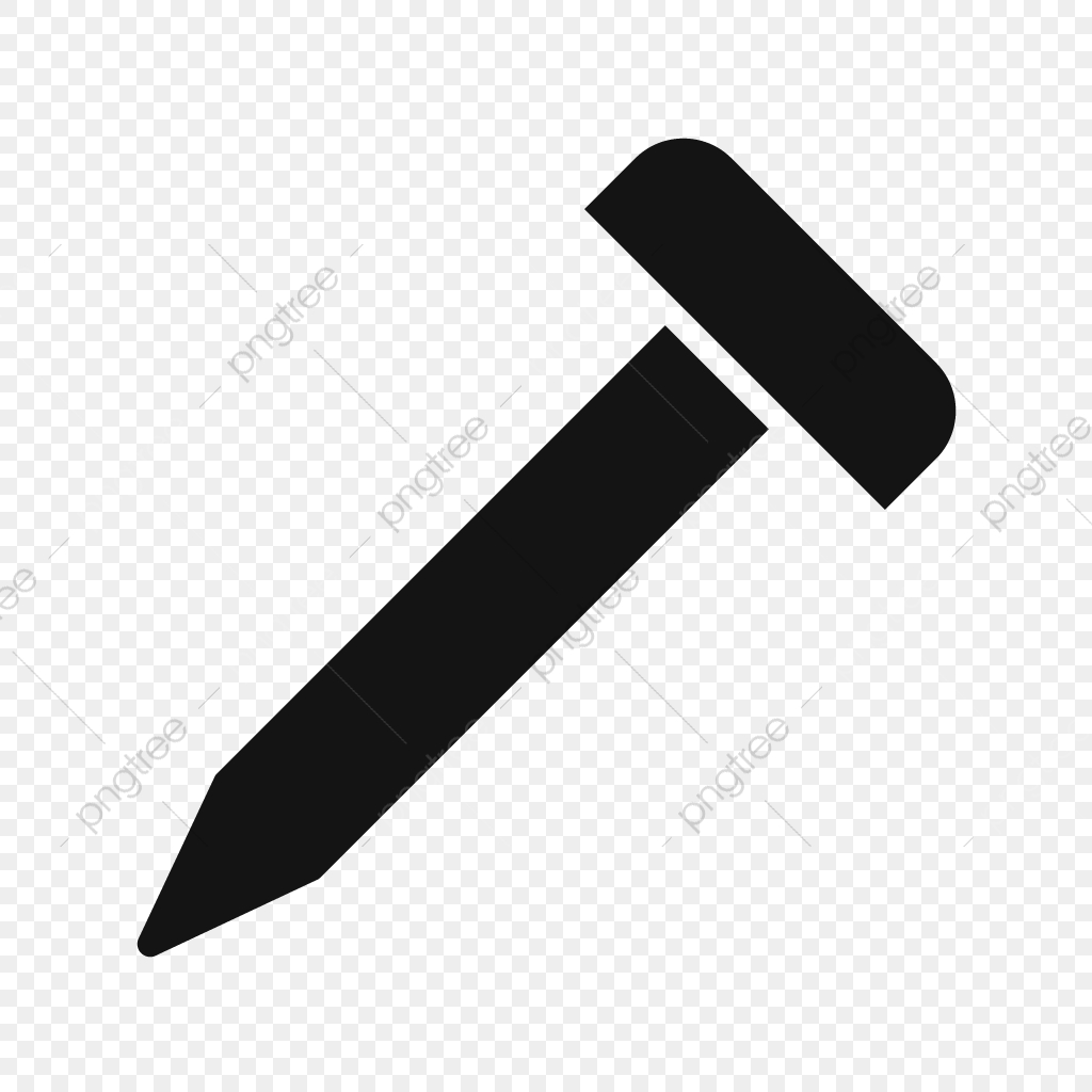 1024x1024 Vector Nail Icon, Metal, Nail, Metal Icon Png And Vector