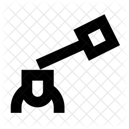 256x256 Nail Polish Icon Of Line Style