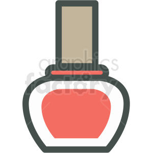 300x300 Nail Polish Vector Icon Clip Art Clipart Royalty Free Gif
