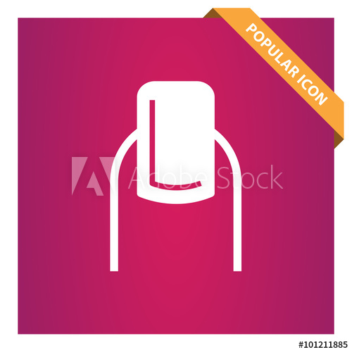 500x500 Nail Salon Finger Icon For Web And Mobile