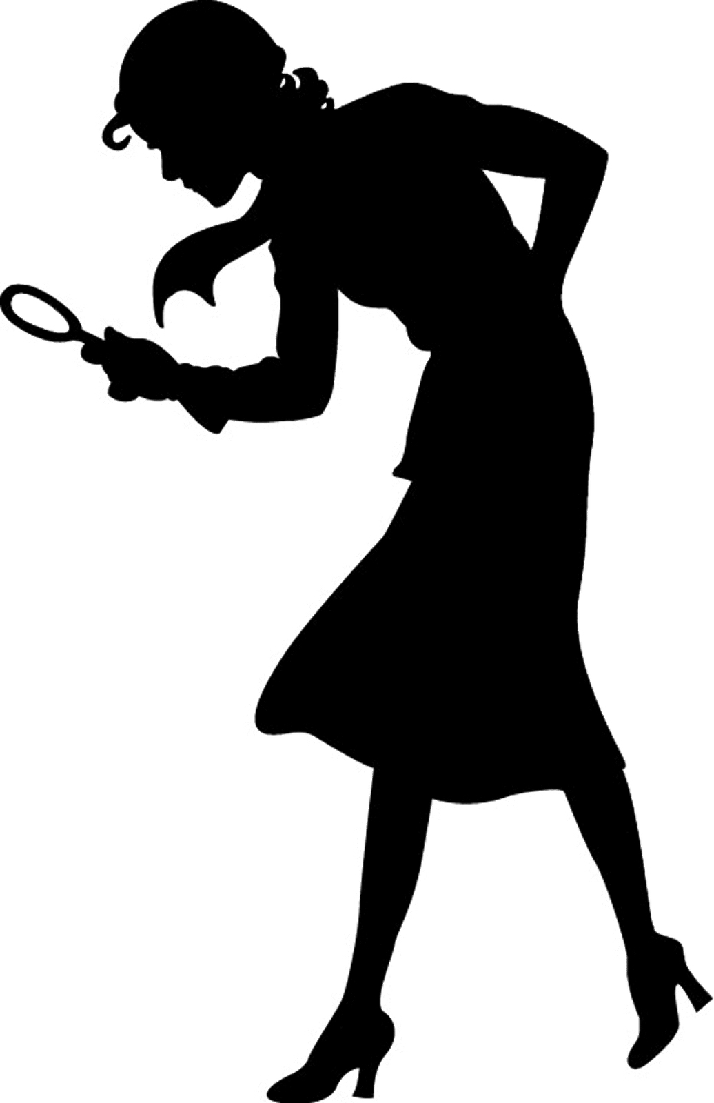 1036x1600 Nancy Drew Silhouette