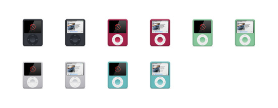 550x214 New Ipod Nano Icons Set Png Free Download, Icon Easy