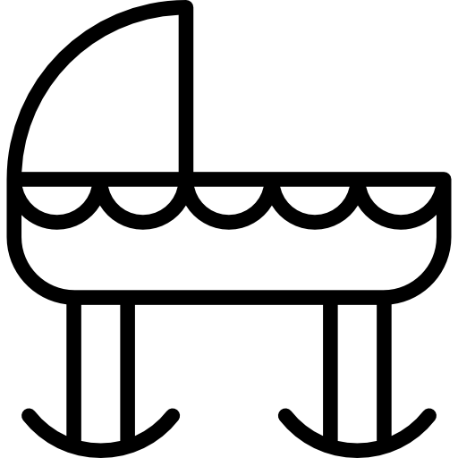 512x512 Baby Nap Crib Icons Free Download