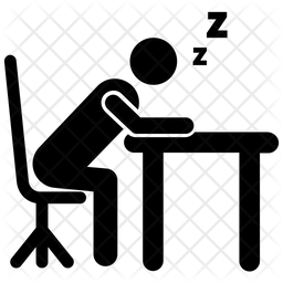 256x256 Office Nap Icon Of Glyph Style