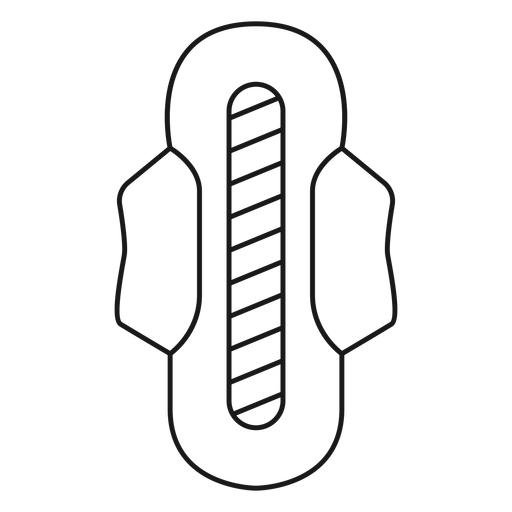 512x512 Sanitary Napkin Stroke Icon