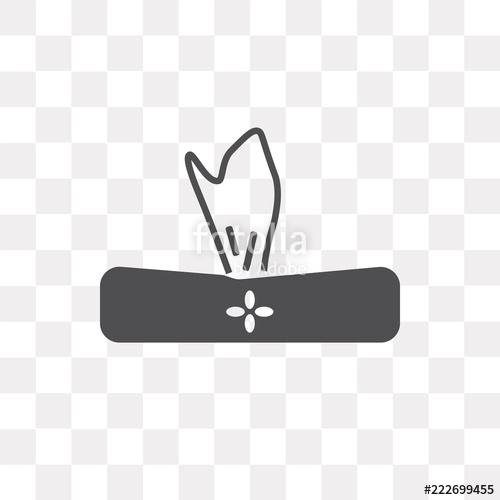 500x500 Napkn On Transparent Background Modern Icons Vector