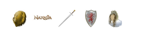 550x130 Narnia Icons Set Png Free Download, Icon Easy