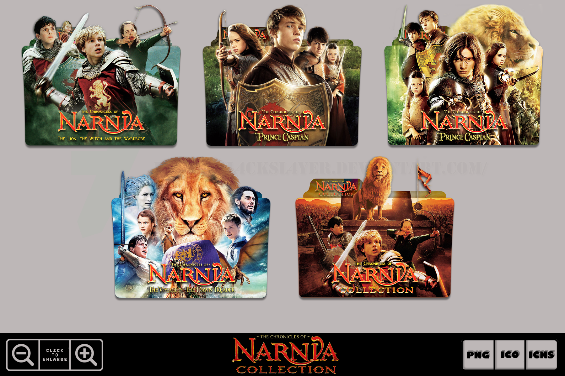 1800x1200 The Chronicles Of Narnia Folder Icon Pack