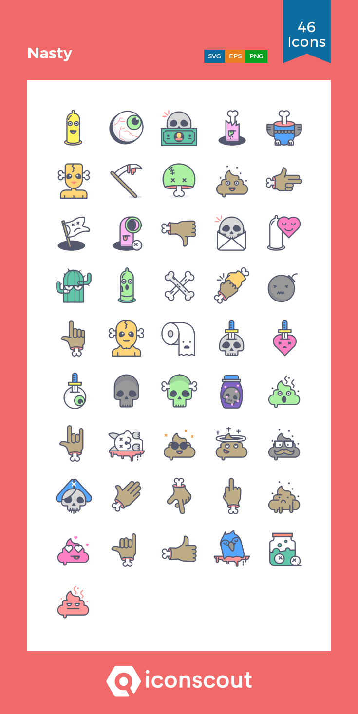 Nasty Icon Pack 735x1466 Nasty Icon Pack