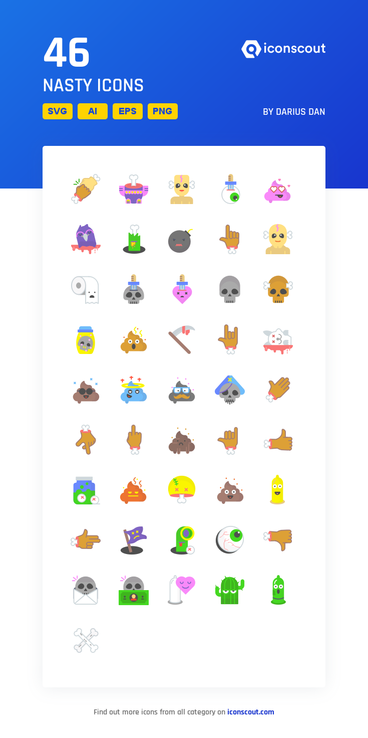 Nasty Icon Pack 735x1472 Nasty Icon Pack