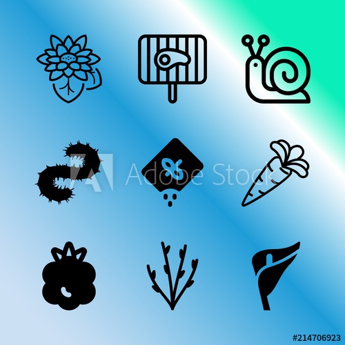 Vector Icon Set About Gardening With Icons Related To Nasty 500x500 Vector Icon Set About Gardening With Icons Related To Nasty