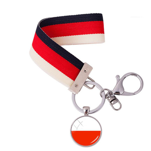 600x600 New Design Germany Flag Icon Ribbon Keychains Central Europe