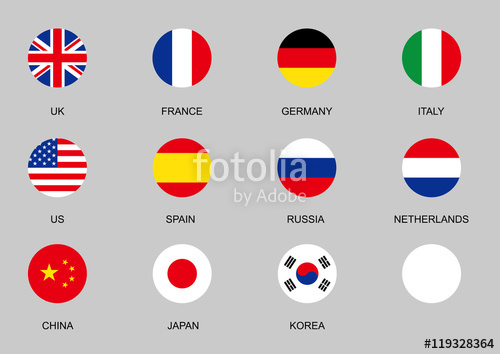 500x354 National Flag Circle Icon Stock Image And Royalty Free Vector