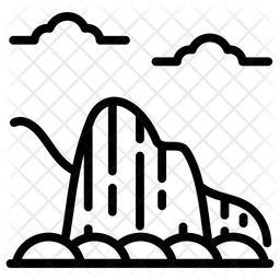 256x256 Yosemite National Park Icon Of Line Style