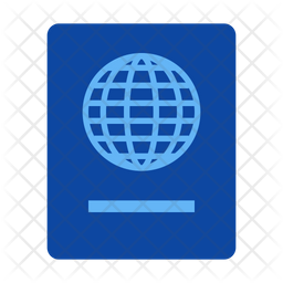 256x256 Travel Passport Icon Of Flat Style