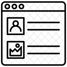 256x256 Native Advertising Icon Of Line Style