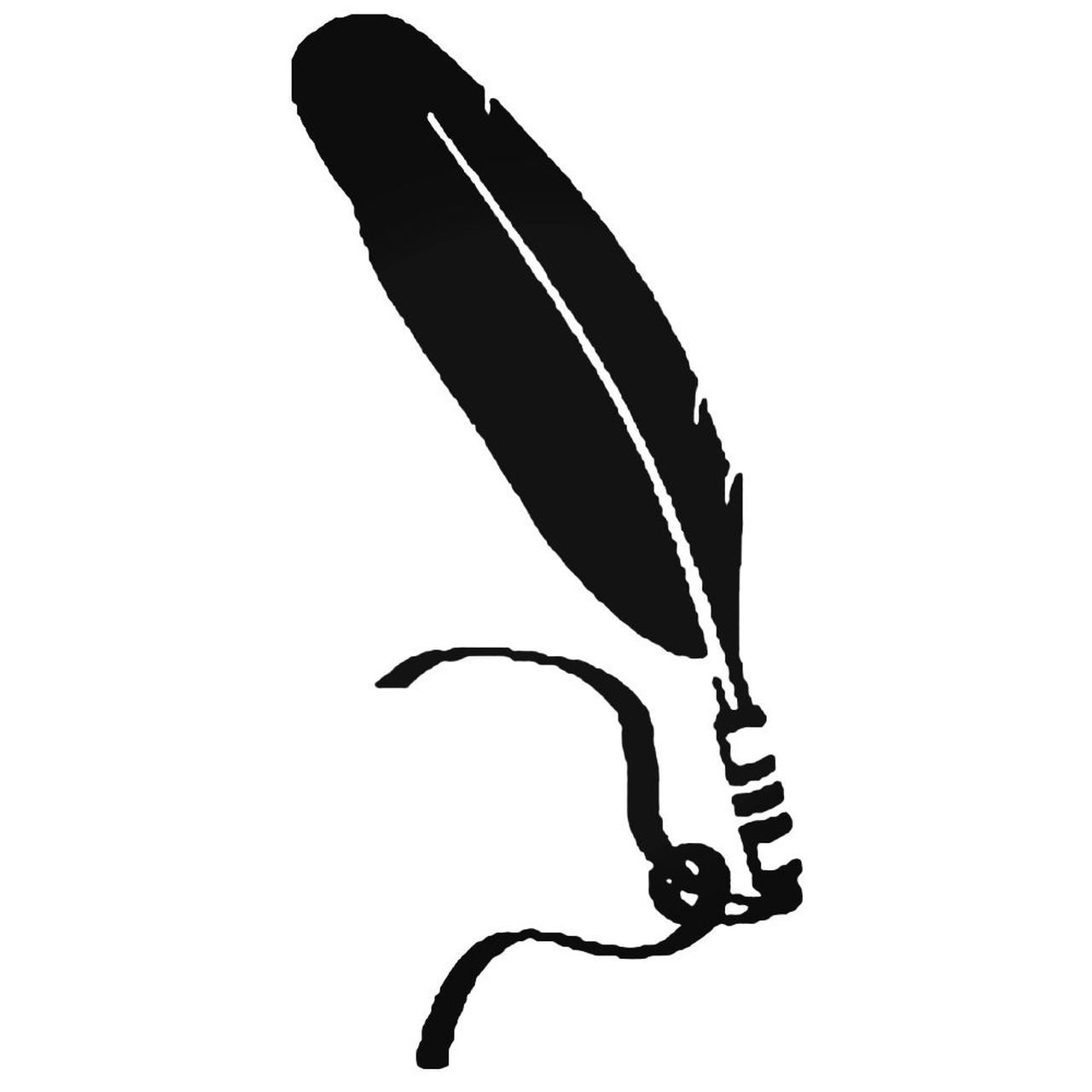 1280x1280 Feather Native American Indian Icon Symbol Decal