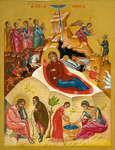440x574 How To Read Icons Of The Nativity Joel J Miller