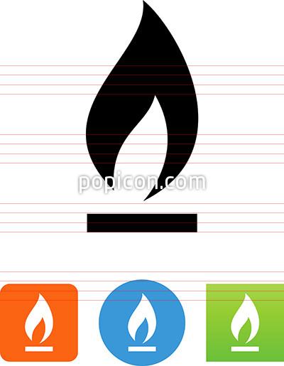 400x515 Natural Gas Icon