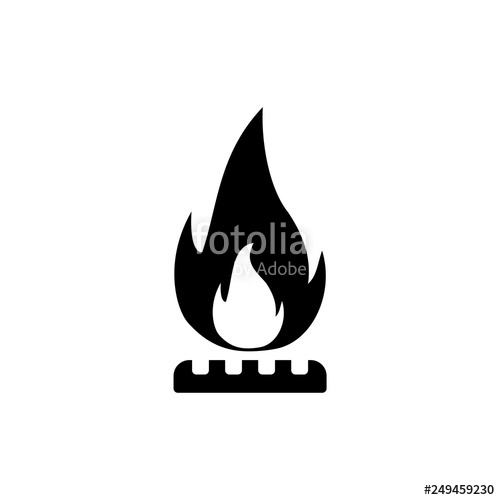 500x500 Natural Gas Icon Or Sign Stock Photo And Royalty Free Images