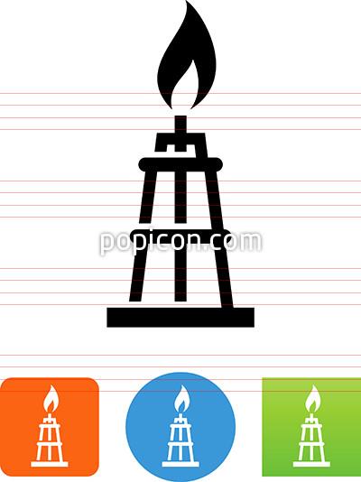 400x534 Natural Gas Tower Icon