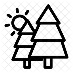 256x256 Nature Icon Of Line Style