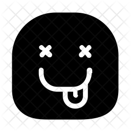 256x256 Naughty Icon Of Glyph Style