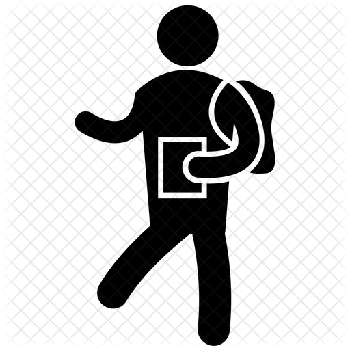 512x512 Naughty Pupil Icon Of Glyph Style