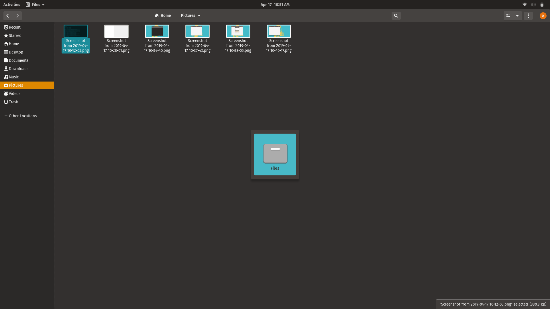 1920x1080 Nautilus Icon Is Consumed In `alt` `tab` Menu Issue
