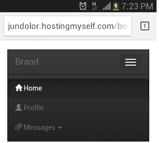 325x292 Web Code Do Placing Glyphicons On Bootstrap Navbar