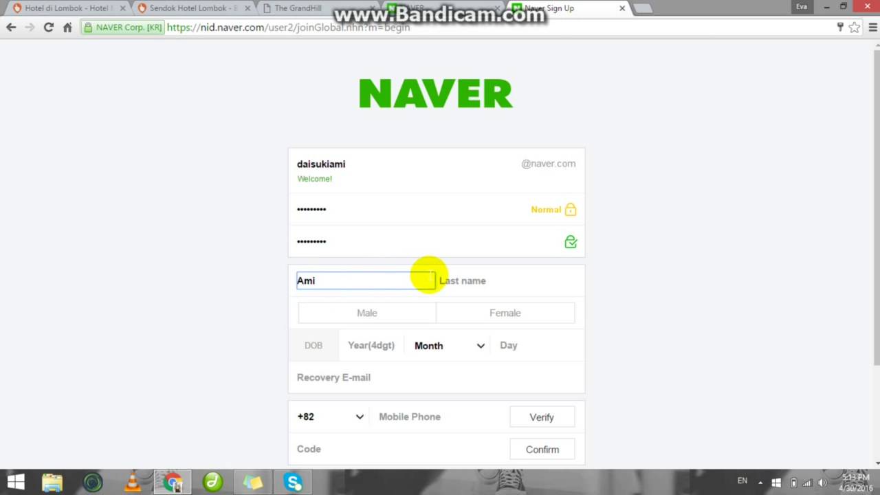 1280x720 Tutorial How To Create A Naver Account