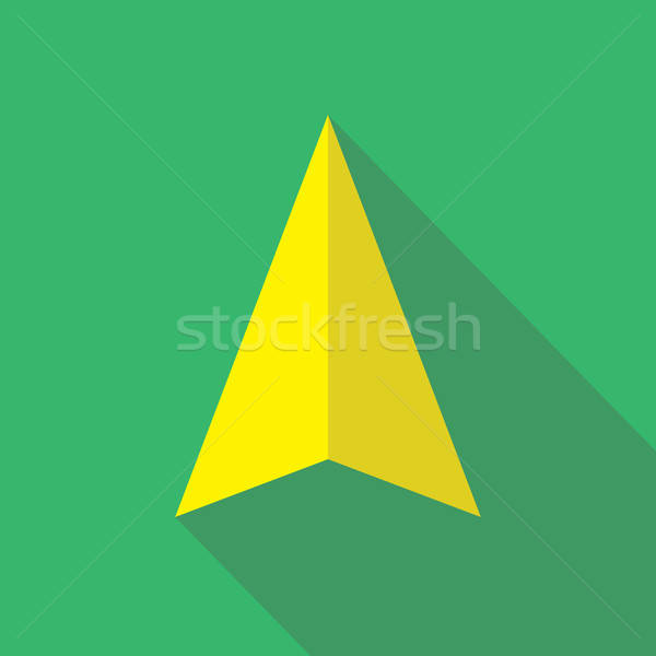 Navigation Arrow Flat Icon Navigator Direction Symbol Vector 600x600 Navigation Arrow Flat Icon Navigator Direction Symbol Vector