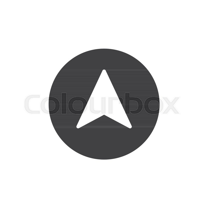 Navigation Arrow Icon Vector, Filled Stock Vector Colourbox 800x800 Navigation Arrow Icon Vector, Filled Stock Vector Colourbox
