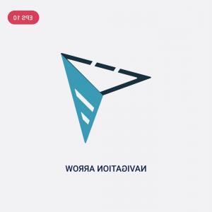 Two Color Navigation Arrow Icon From User Vector Studiogrfx 300x300 Two Color Navigation Arrow Icon From User Vector Studiogrfx