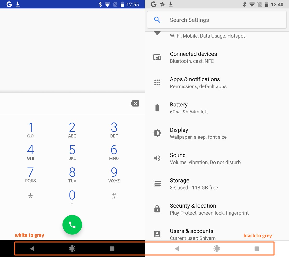 1200x1067 Android Brings Auto Dim Nav Bar Icons To Pixel And Nexus Devices